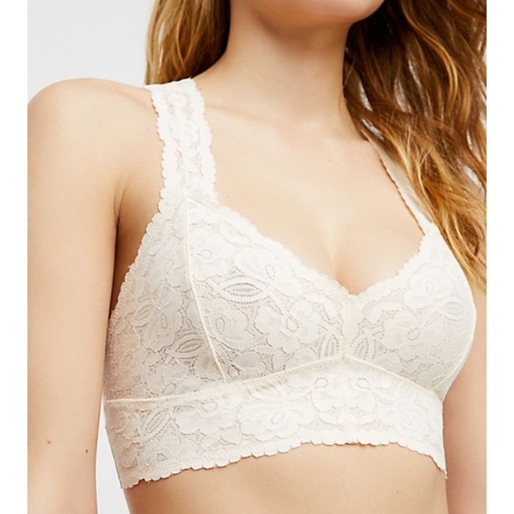 Free People Other - Free People Lace Bralette - Ivory